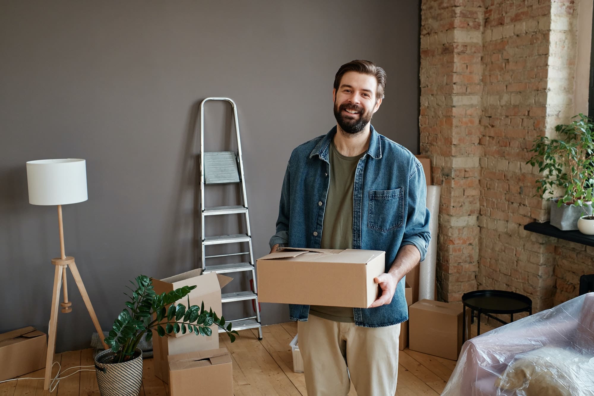 Man Moving To New House